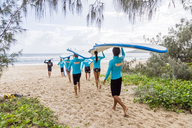 Learn to Surf at Noosa on the Sunshine Coast - Getting Started at Beach Access No 11, Claude Batten Drive