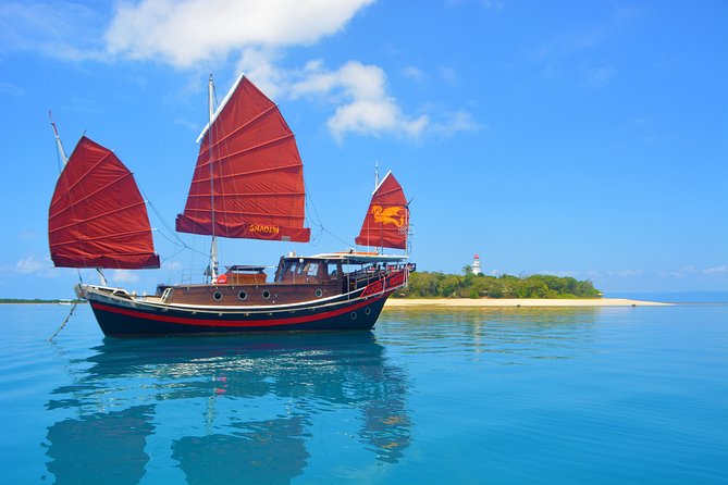 Low Island Snorkelling Private Charter Aboard Authentic Chinese Junk Boat - The Return Cruise With Afternoon Tea and Drinks