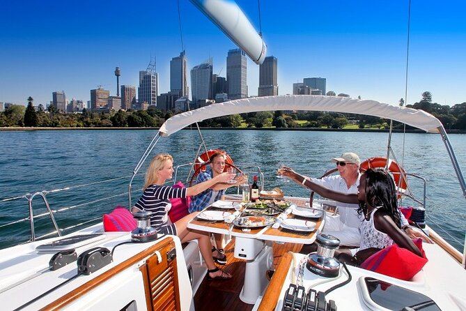 Luxury Sailing Cruise on Sydney Harbour with Lunch - The sailing day experience: comfort, photo time, and steering the boat