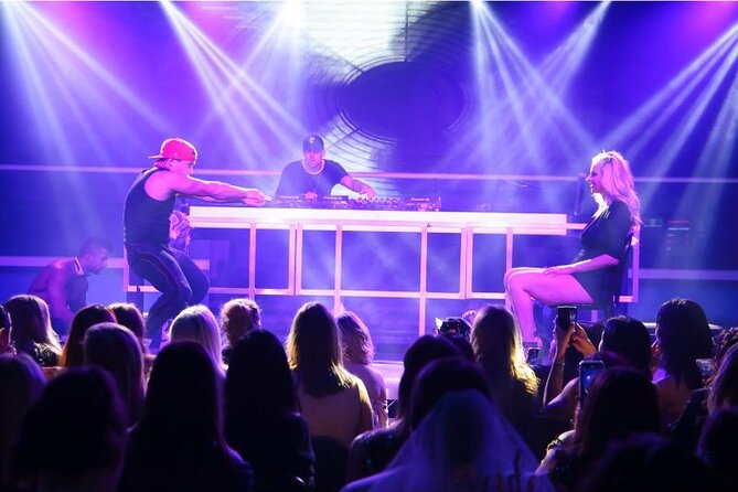 Magic Men Cabaret Show - The Show Itself: Live Music, Dance Moves, and Lighting Spectacle