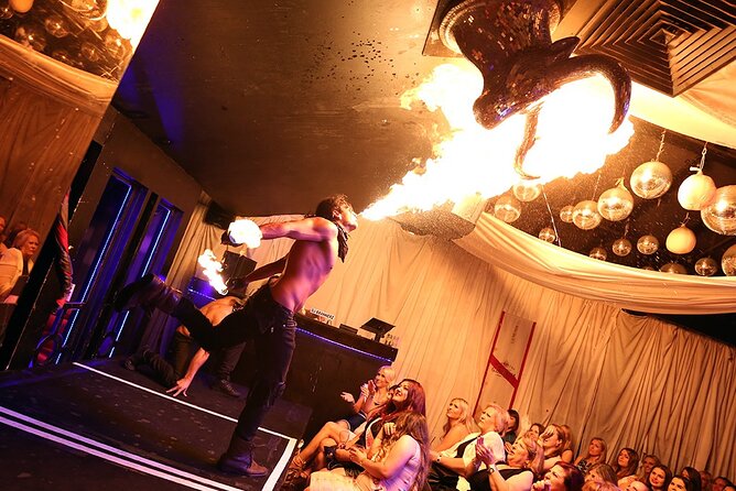 Magic Men Cabaret Show - Food and Drinks: Finger Food, Champagne, and Your Cocktail Budget