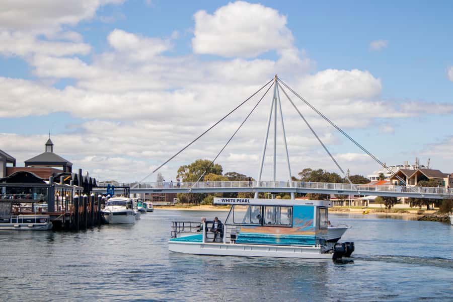 Mandurah: Sightseeing Dolphin Cruise with Tour Guide - Canal homes and million-dollar views, with wildlife on the side