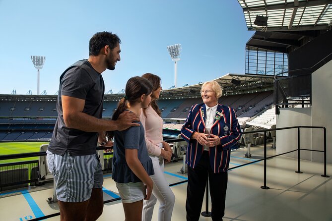 MCG Tour & Australian Sports Museum - Stop 1 at the MCG: walk where players usually are