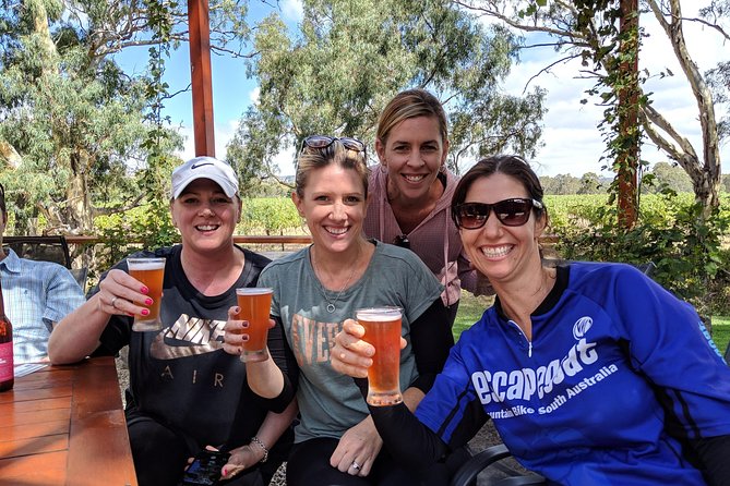 McLaren Vale Wine Tour by Bike - Adelaide pickup at 91 Franklin St, then down to the Vale