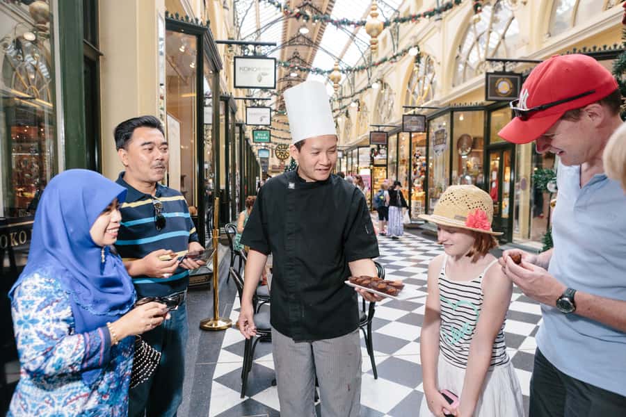 Melbourne Chocolate Wonderland Walking Tour - Chocolate Bar New York to The Block Arcade: your start matters