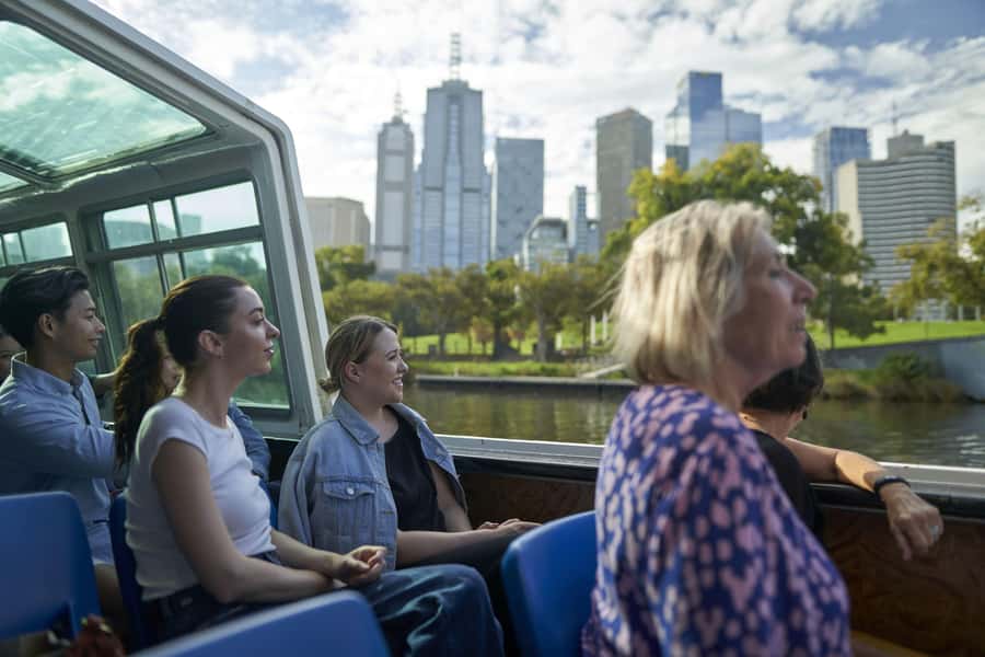 Melbourne City Cruise with Tea, Coffee, and Commentary - Onboard Setup: Panoramic Windows, Indoor Comfort, and a Sun Deck