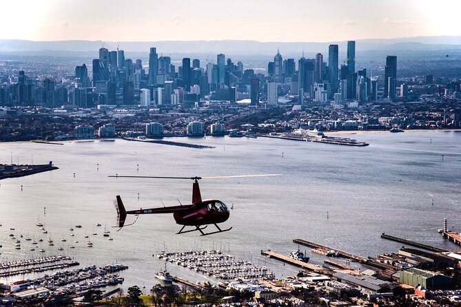 Melbourne City Scenic Helicopter Ride - Photos, quick helicopter portraits, and upgrade options for recording
