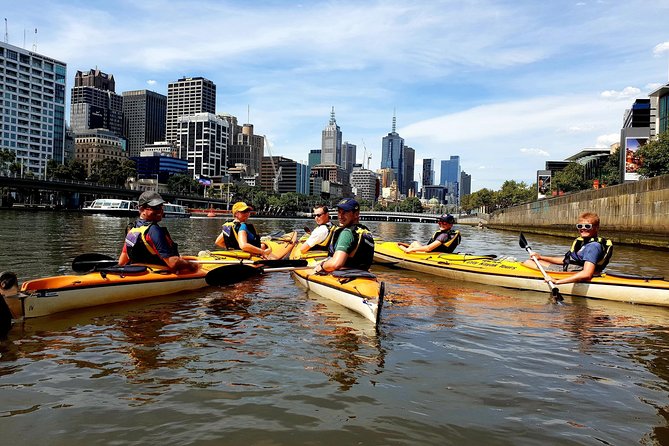 Melbourne City Sights Kayak Tour - Princes Bridge to Flinders Street Station: the moment it clicks