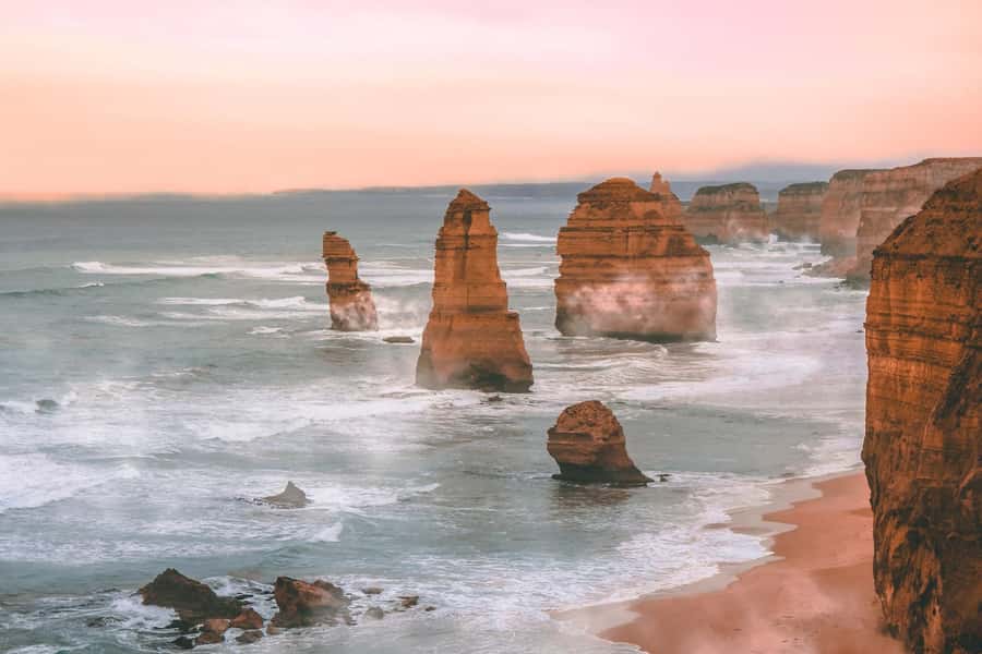 Melbourne: Great Ocean Road Max Highlights & London Bridge - Loch Ard Gorge: turquoise-looking water and tall cliff walls