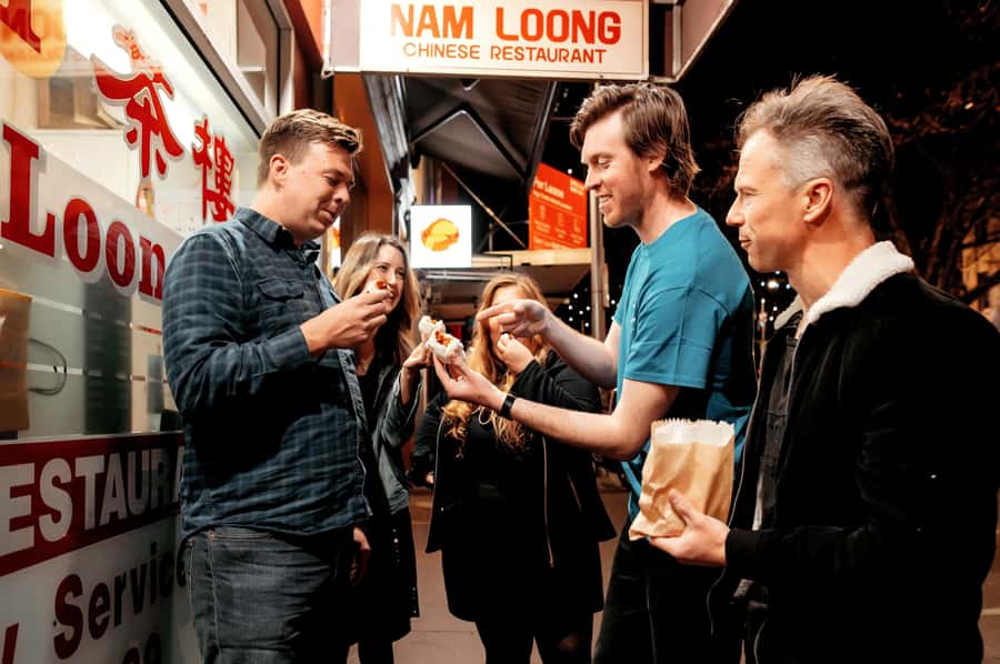 Melbourne: Guided Night-Time Food Walking Tour - Starting at Gordon Reserve, Windsor Hotel as your landmark