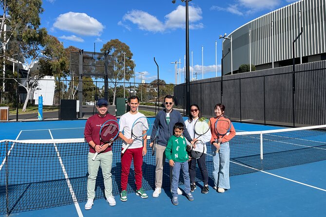 Melbourne Park Tennis Experience - Olympic Precinct Walk: AFL, Rugby Codes, Soccer, and Indigenous Football