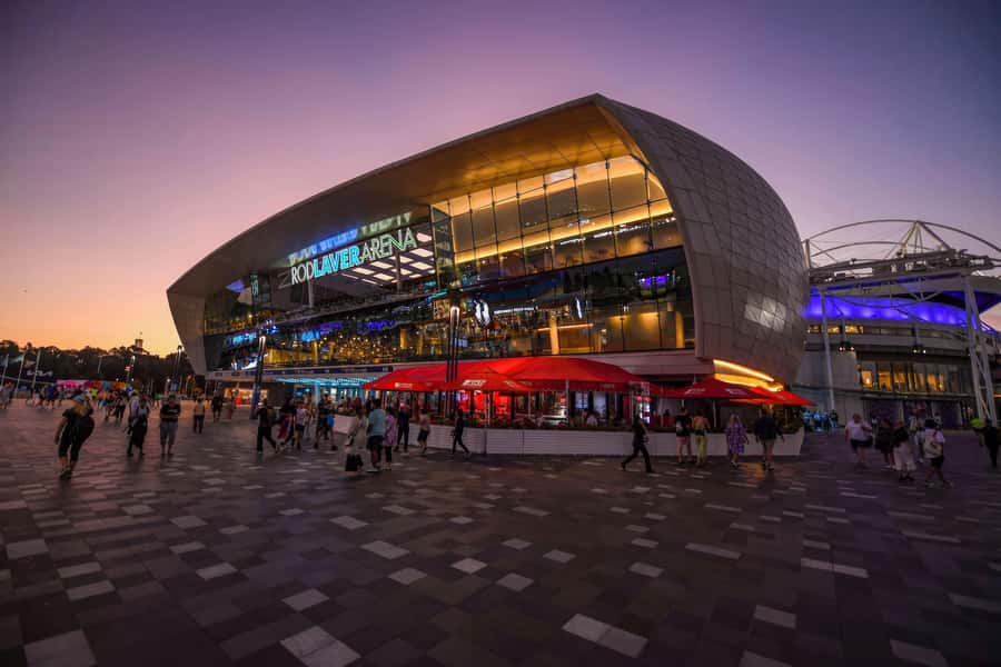 Melbourne Park Tennis Sporting Experience - Olympic Precinct Loop, Six Club HQs and Three Football Worlds