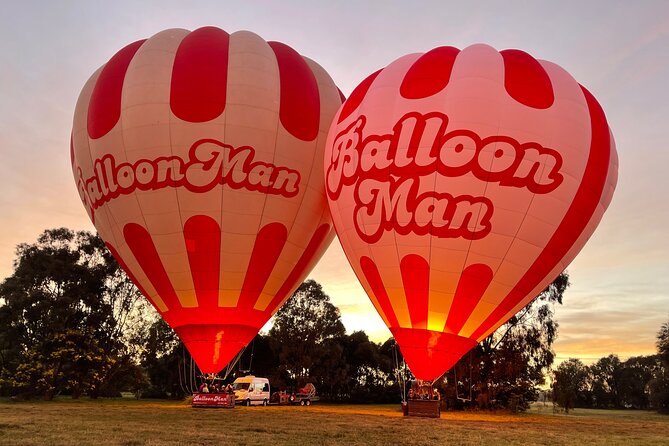 Melbourne Premium Balloon Flight plus 5-Star champagne breakfast - Why Melbourne looks different from a wicker basket