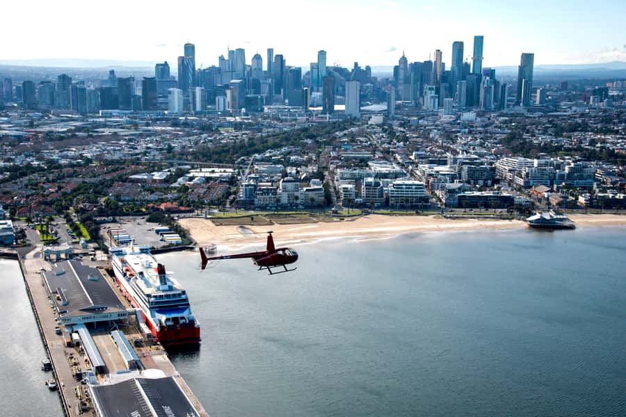 Melbourne: Private City & Beaches Helicopter Ride - Framing the MCG, the Yarra River, and the CBD in One Shot