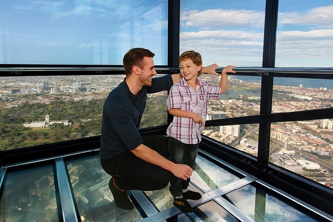Melbourne Skydeck Packages - The Edge upgrade: the moving glass cube at 88 floors down