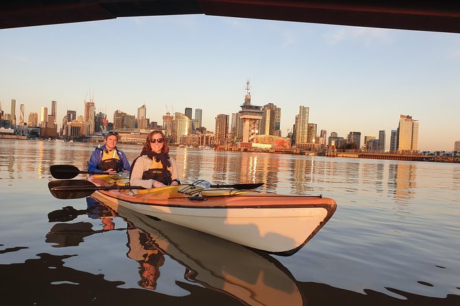 Melbourne Sunset Kayaking Experience with Dinner - Start at Docklands, then ease into paddle basics