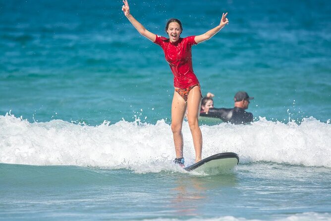 Merrick's Noosa Learn to Surf: 2 Hour group surfing lesson - Gear makes it easier, especially when you are learning
