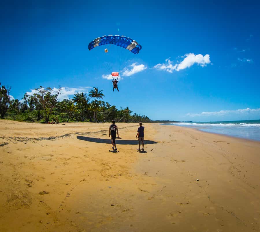 Mission Beach Tandem Skydive Experience - From Mission Beach plane ride to your exit