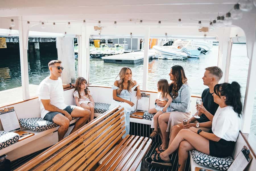 Mooloolaba: Canal Cruise with Commentary - Meeting at The Wharf, then easing into the water route