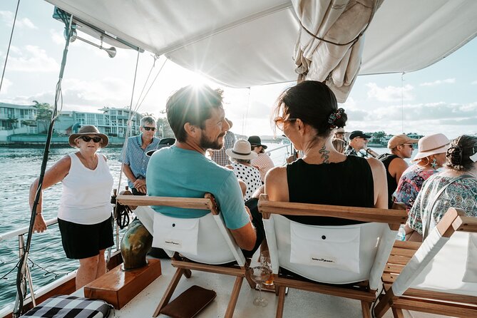 Mooloolaba Sunset Cruise with Live Music - The 2-hour itinerary: from Parkyn Parade to the river mouth sunset