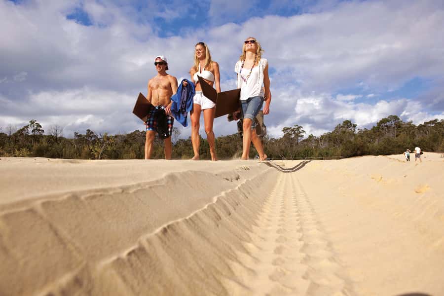 Moreton Island: Tangalooma Desert Safari and Dolphin Feeding - Resort access that feels like a real day off