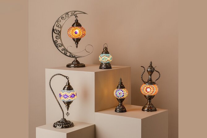 Mosaic Art Classes Melbourne: Turkish Lamp Workshop - A step-by-step workshop flow you can picture