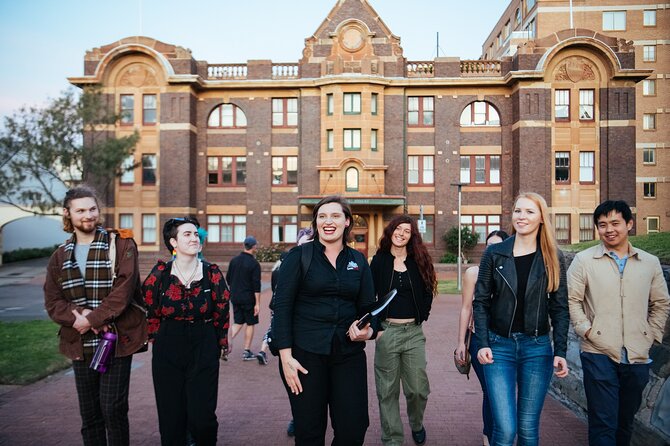 Newcastle Dark Stories True Crime Tour - Meeting point at 104 Scott St, and how to make it easy