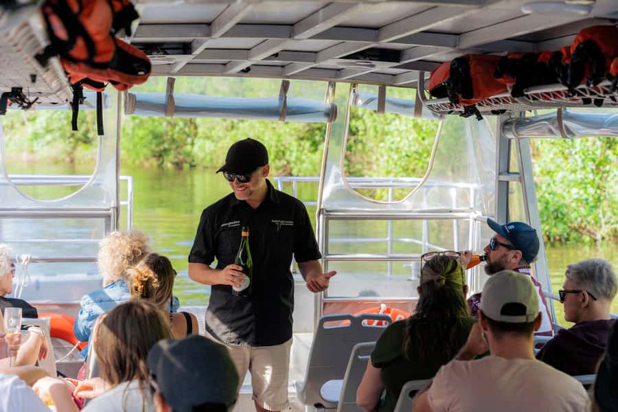 Noosa: Afternoon Cruise through the Noosa Everglades - River of mirrors, wildlife viewing, and the real meaning of that calm water