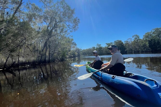 Noosa Everglade Kayak -South/Noosa End - Searching for Stingrays! - Swimming, sandbars, and that shoreline picnic moment