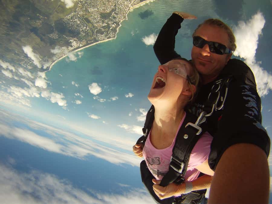Noosa: Tandem Skydive Experience - Noosa from 15,000 feet: what the tandem jump feels like