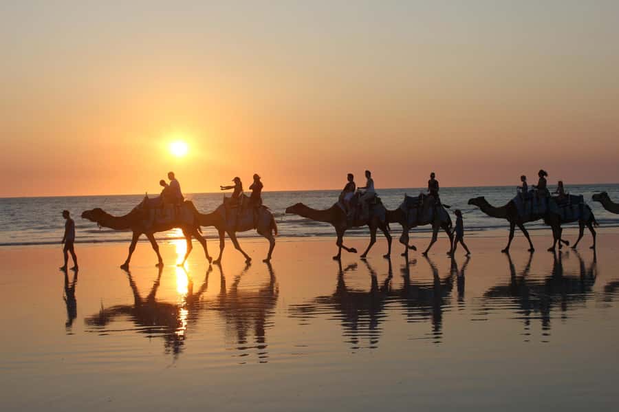 North of Rocks on Cable Beach: 1-Hour Sunset Camel Ride - Cable Beach Sunset, One Hour, No Hurry