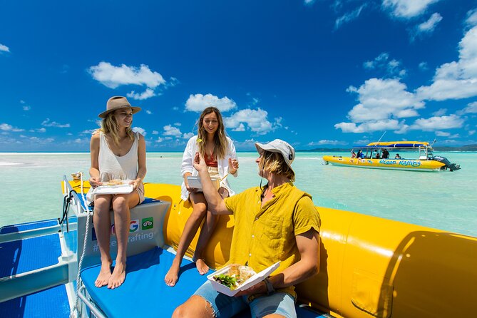 Ocean Rafting: Whitehaven Beach, Snorkelling & Hill Inlet Lookout - Coral Sea Marina Check-In and the Safety Brief That Sets the Tone