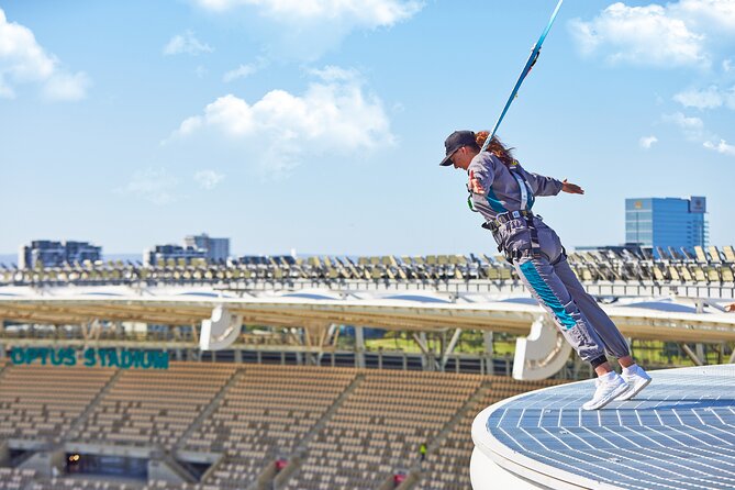Optus Stadium VERTIGO Experience - The VERTIGO rooftop challenge: 10 metres, harnessed, and truly exposed