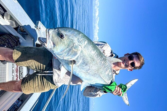 Out n About Sportfishing for Share and Private Charters on Reef and Estuary - What You Might Catch, and the Catch-and-Release Reality