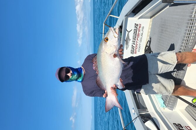 Out n About Sportfishing for Share and Private Charters on Reef and Estuary - Crystalbrook Superyacht Marina, Then Up Dickson’s Inlet