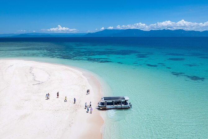 Outer Reef Mackay Cay Sail & Snorkel Adventure from Port Douglas - Glass-bottom boat viewing when you want a different angle