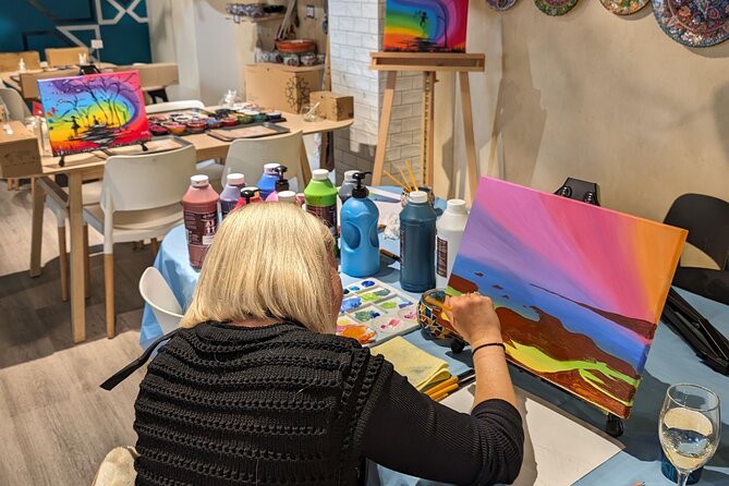 Paint and Sip Classes Sydney: Acrylic Art, Canvas & Wine - What’s included in the ticket price (and what it means for value)
