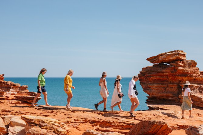 Panoramic Sightseeing Bus Tour - Discover Broome! - Town Beach and WWII reminders: mangroves, color, and memory