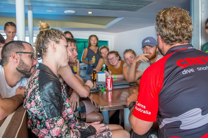 Passions of Paradise Great Barrier Reef Cruise by Catamaran - Food and the reef talk, the part you might not plan for