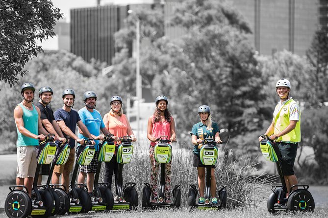 Perth East Foreshore and City Segway Tour - Getting set up at Barrack Street Jetty (and riding with confidence)