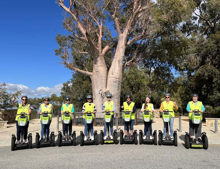 Perth Segway 1.5 Hour Kings Park Tour - Botanic Gardens, the Boab Tree, and Wildflower Spotting