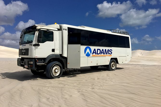 Pinnacles Desert, Koalas and Sandboarding 4WD Day Tour from Perth - Lancelin Sand Dunes: the 4WD ride and sandboarding hit