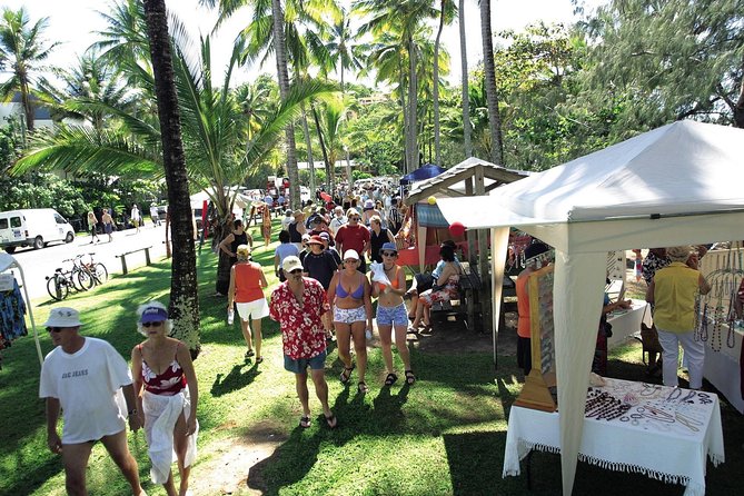 Port Douglas Sunday Markets Day Tour - Palm Cove Break: Sand, Jetty, and a Coffee Stop