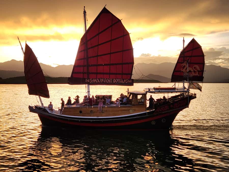 Port Douglas: Sunset Cruise on a Chinese Shaolin Junk Ship - Key things I’d write on your day plan