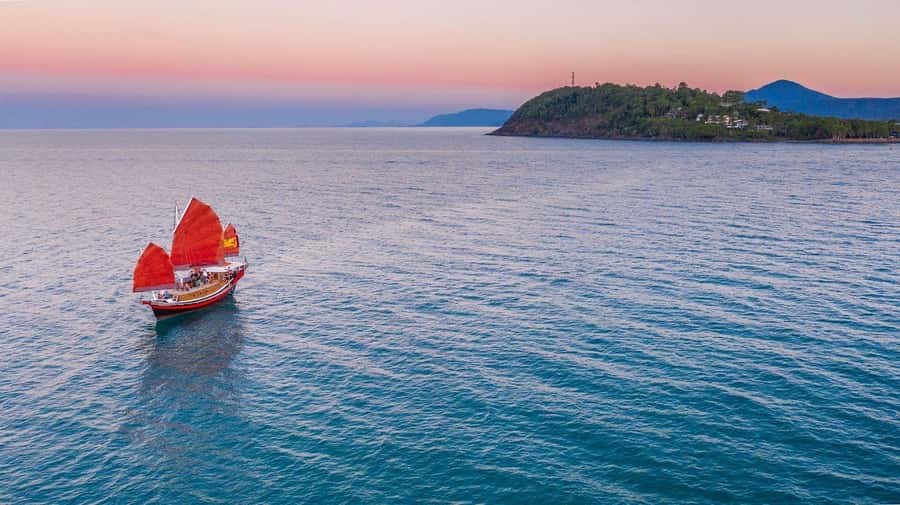 Port Douglas: Sunset Cruise on a Chinese Shaolin Junk Ship - Captain commentary that turns views into something you can remember
