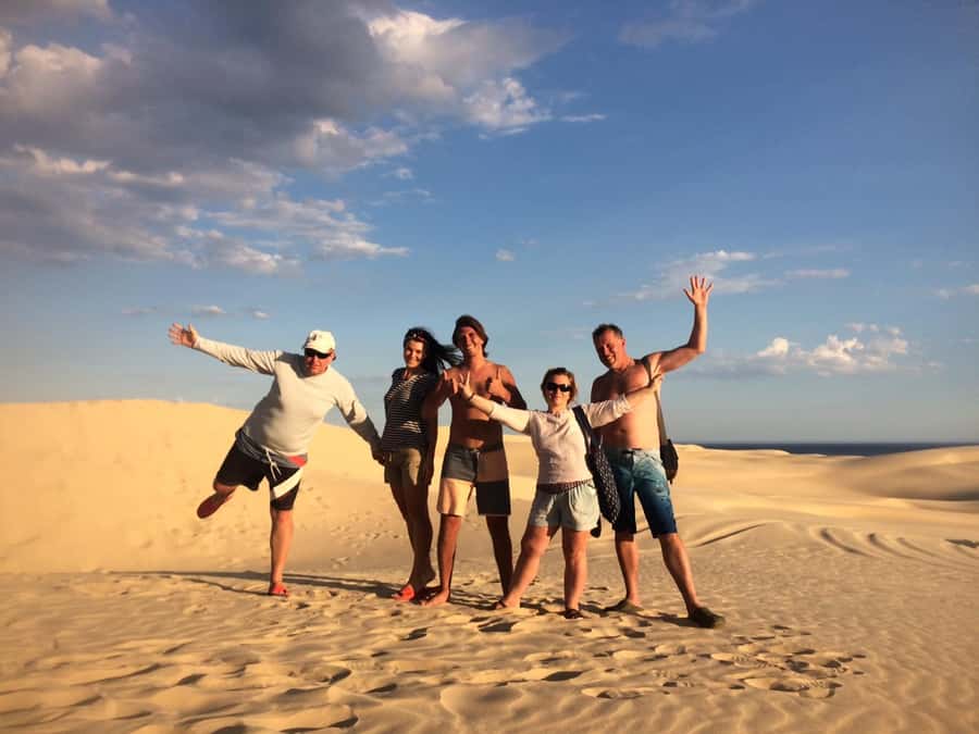 Port Stephens: Unlimited Sandboarding with 4WD Dune Transfer - The Shaded Picnic Area: Where You Recover and Take Photos