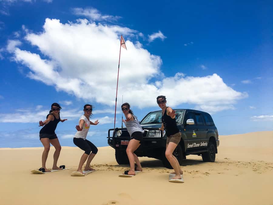 Port Stephens: Unlimited Sandboarding with 4WD Dune Transfer - Meeting at Anna Bay Lower Car Park, and How to Find the Right Booth