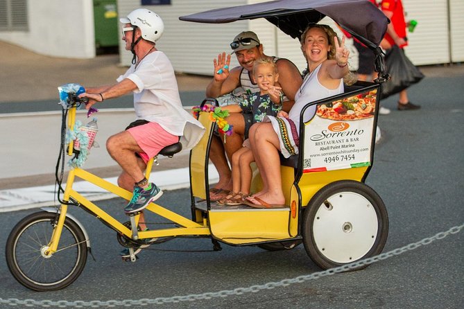 Private Airlie Beach Tuk-Tuk Tours - Entering Airlie Beach by Tuk-Tuk, no sore feet