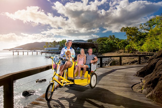 Private Airlie Beach Tuk-Tuk Tours - Stop-by-stop route plan: Just Tuk’n Around, Coral Sea Marina, Cannonvale, and more