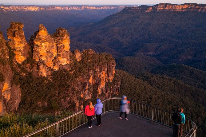 PRIVATE Blue Mountains Scenic World Wentworth Falls & Cruise Tour - Katoomba Falls and Katoomba town: a second waterfall hit plus a breather